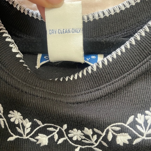 Bryn Connelly Womens Dress Size Large Black sleeveless Floral Maxi Vintage - Picture 9 of 13